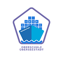 Darstellung eines Containerschiffs Oberschule Überseestadt